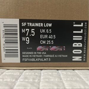 NOBULL SF Trainer Low Black Sneakers